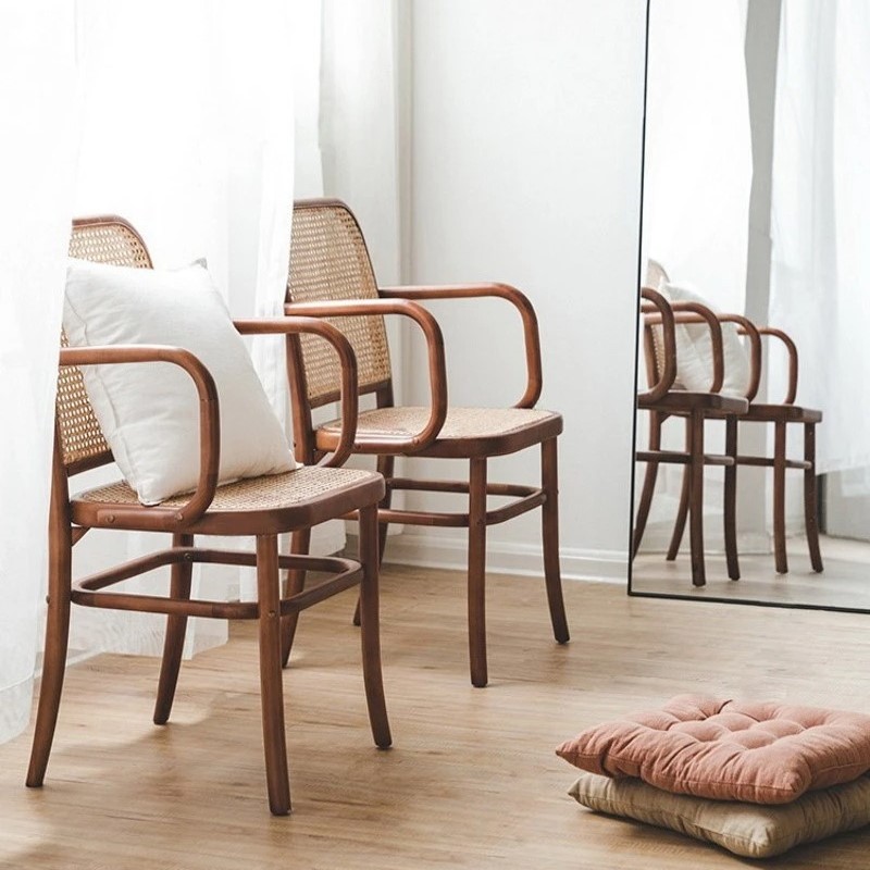 Ghế ăn mây Thonet 5